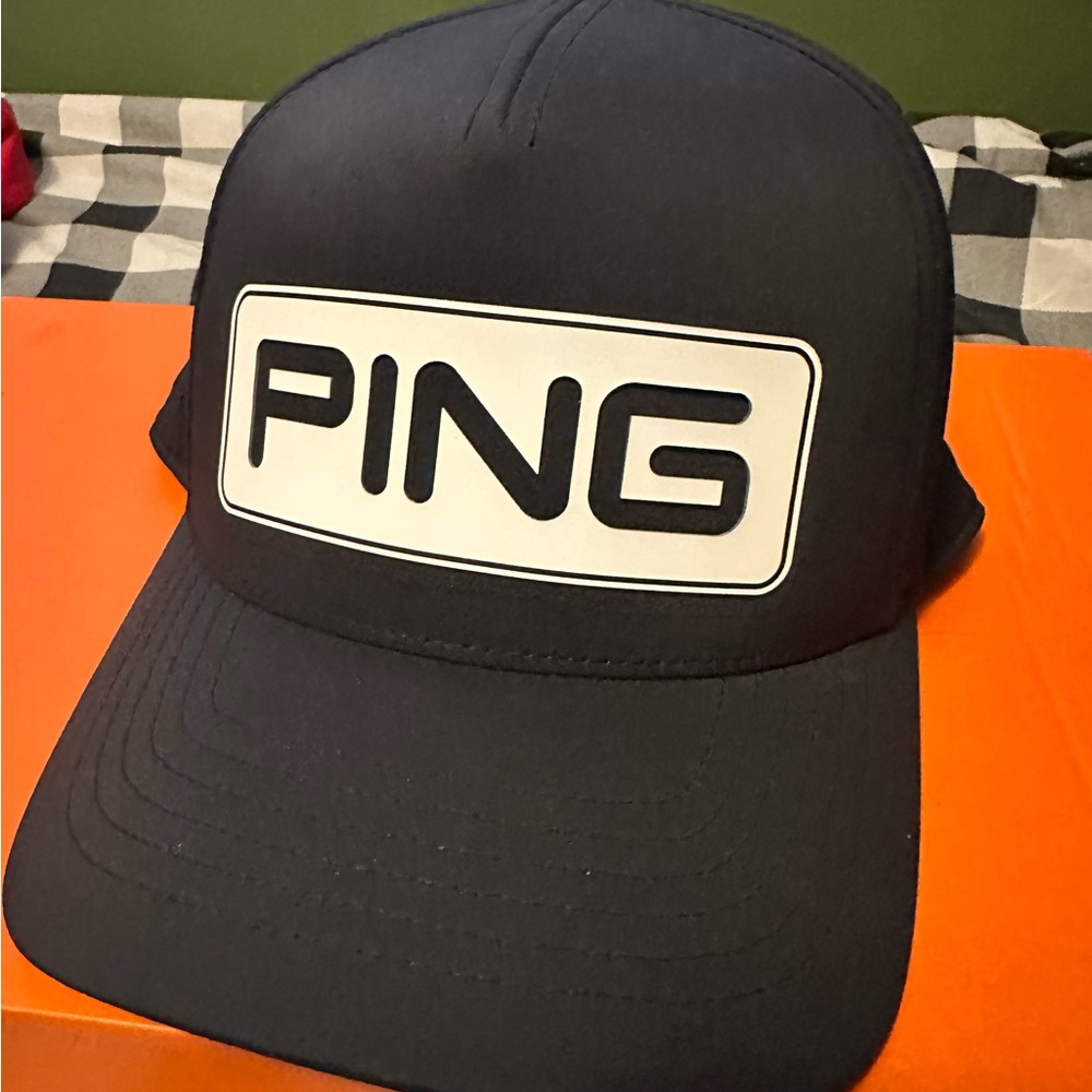 Ping Black and Gray Cap